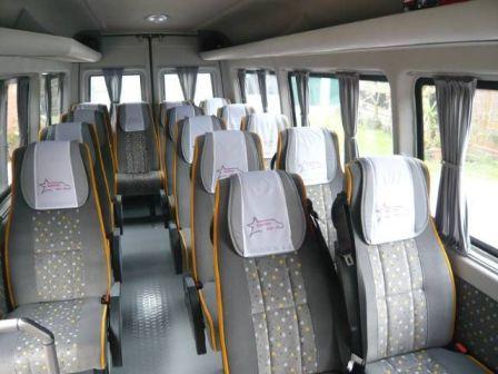 Minibus Rental Tallinn Estonia Mercedes Benz Sprinter Lux TOP Business class